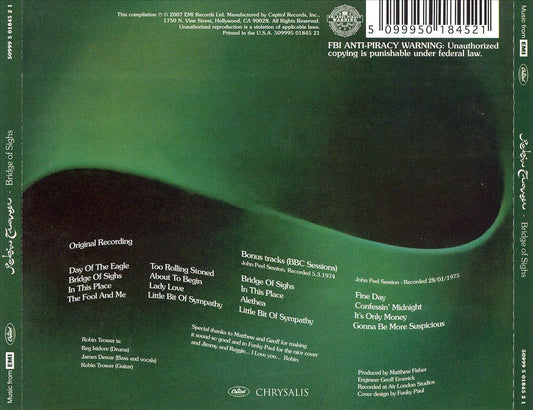 Bridge of Sighs [2007 Bonus Tracks] cover art