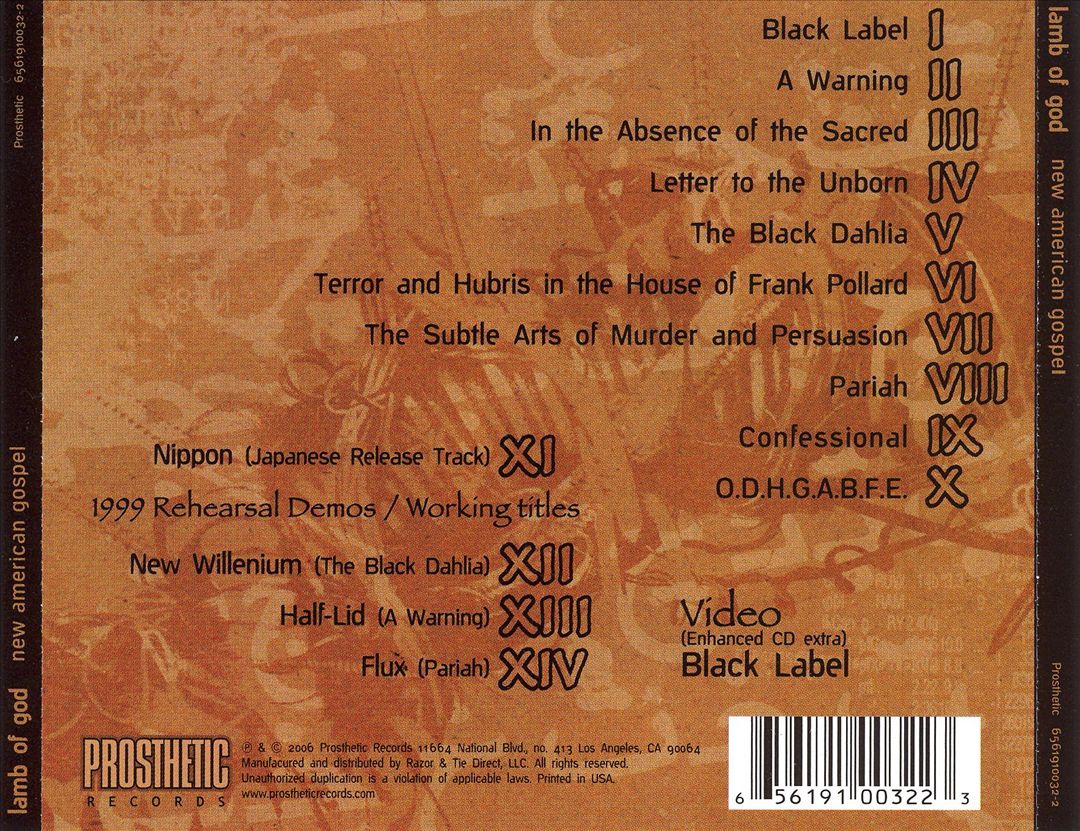 New American Gospel [Bonus Tracks] cover art
