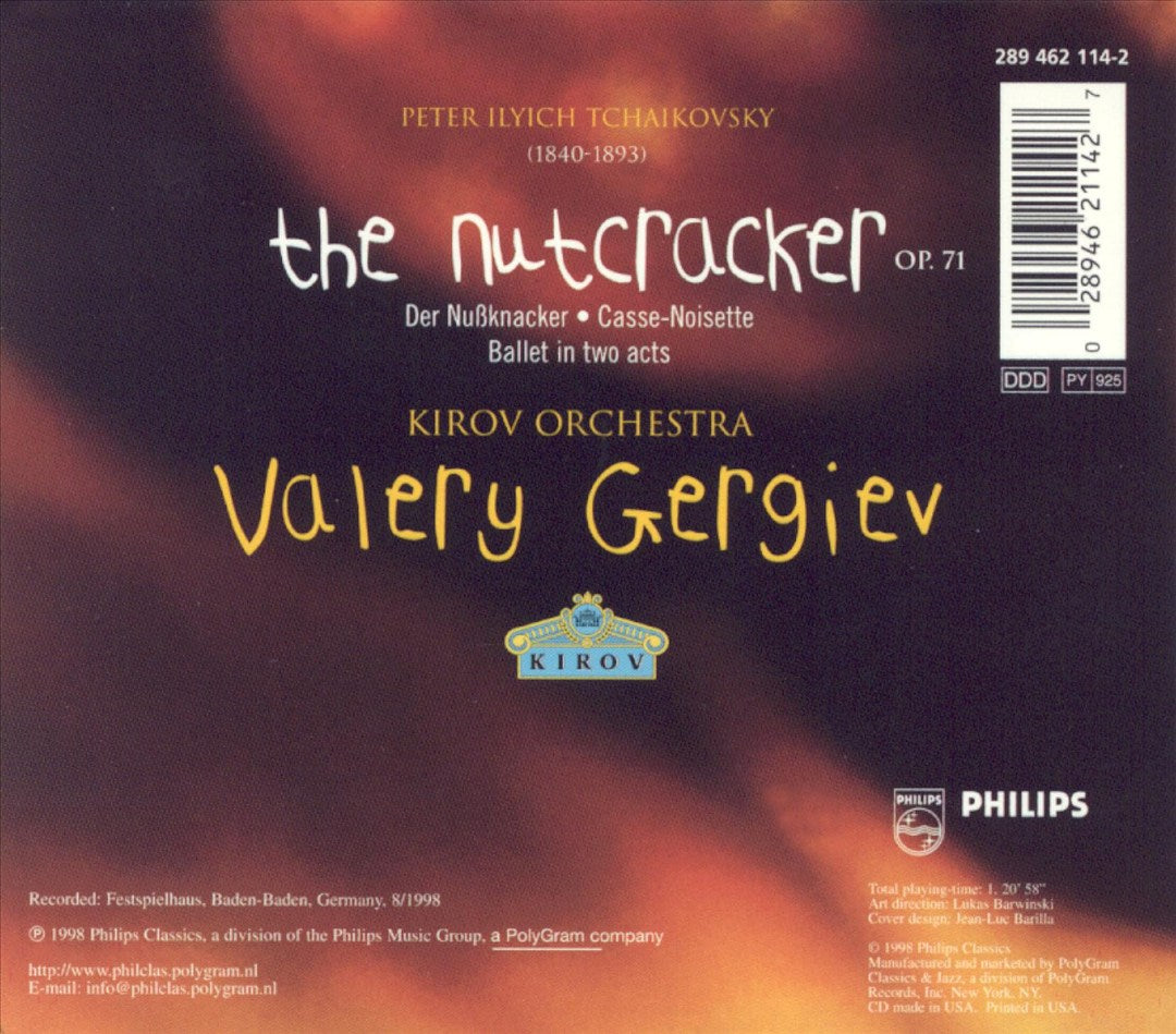 Tchaikovsky: The Nutcracker cover art
