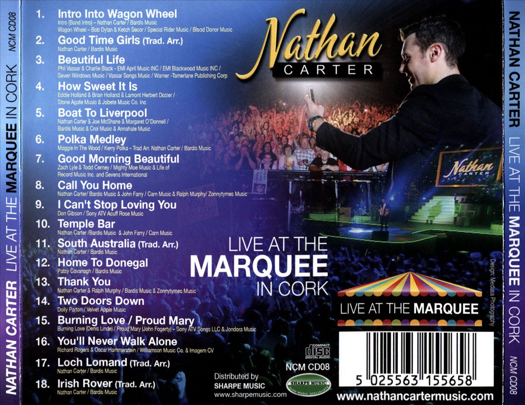 Live at the Marquee Cork cover art