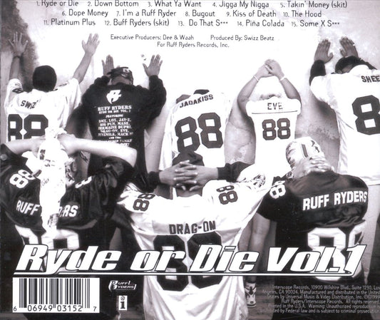 Ryde or Die, Vol. 1 cover art