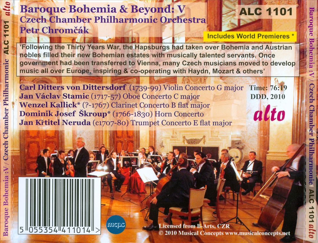 Baroque Bohemia & Beyond, Vol. 5 cover art