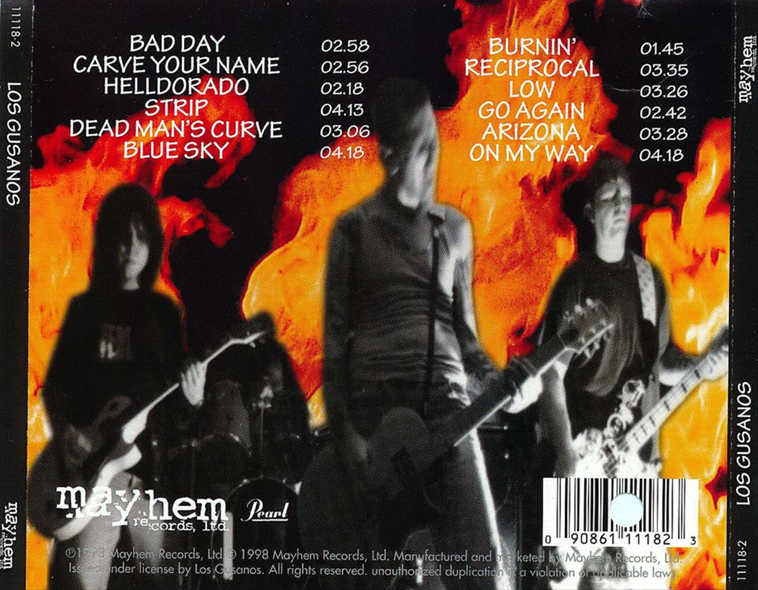 Gusanos cover art