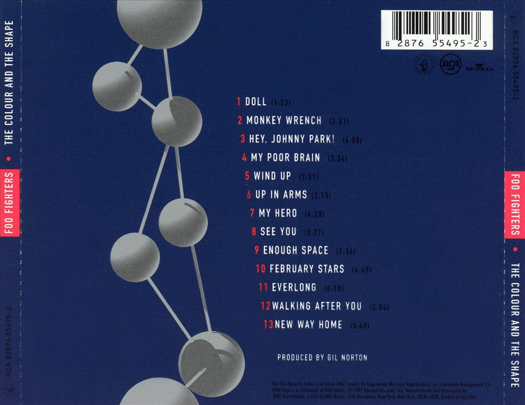 Colour and the Shape cover art