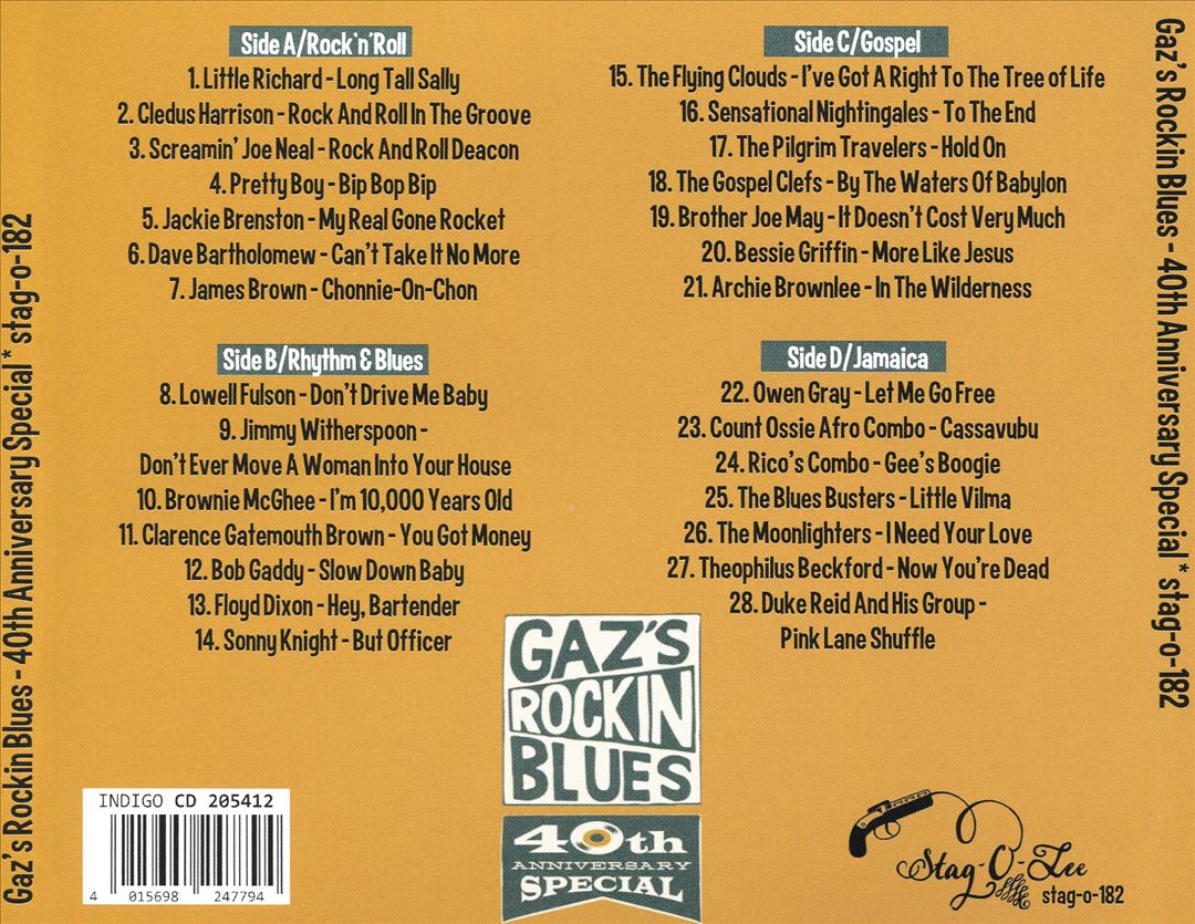 Gaz's Rockin' Blues: 40th Anniversary Special cover art