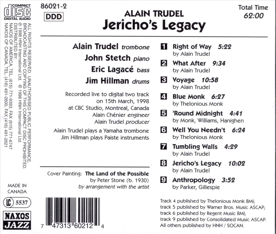 Jericho's Legacy cover art
