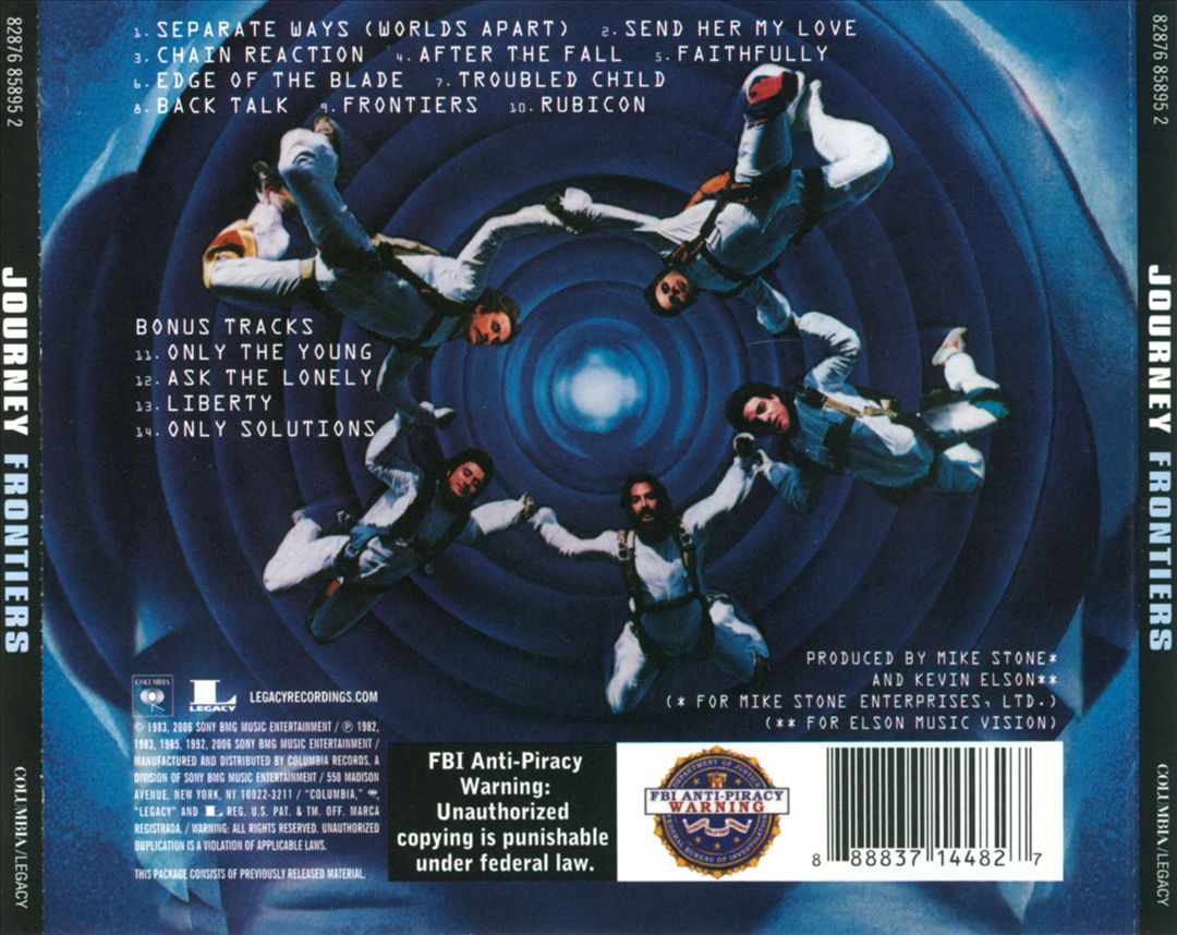 Frontiers [Bonus Tracks]  cover art