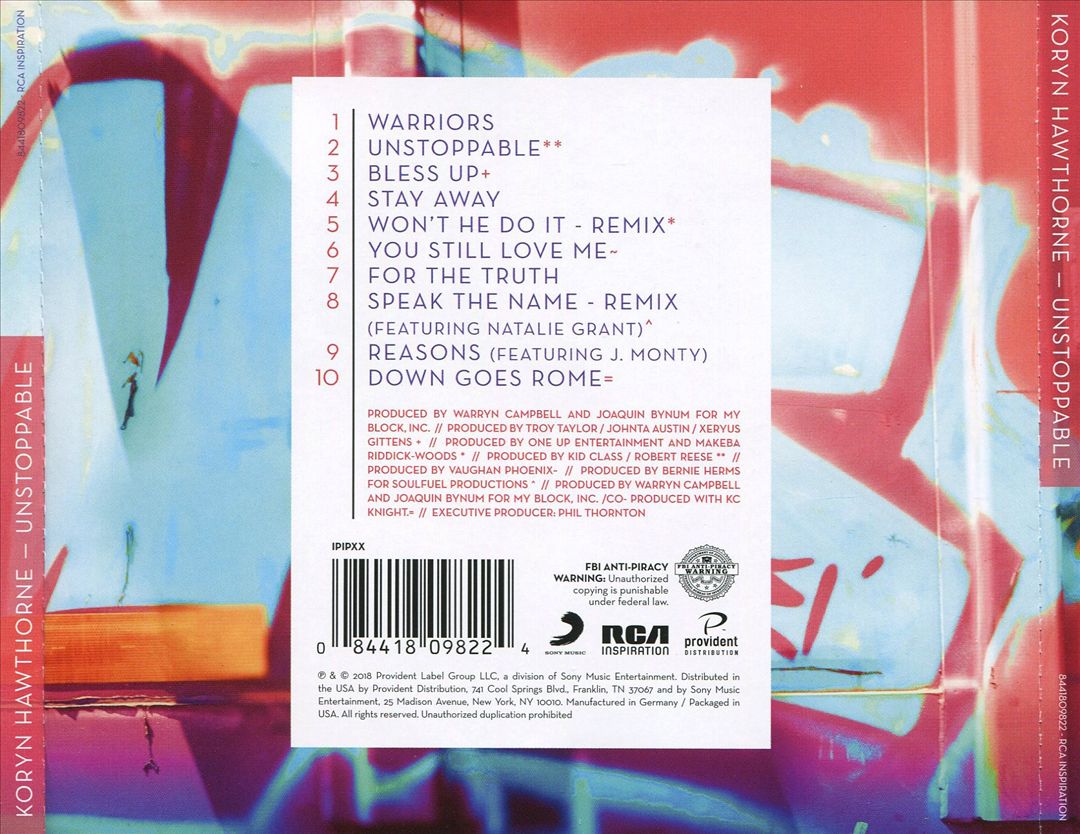 Unstoppable cover art