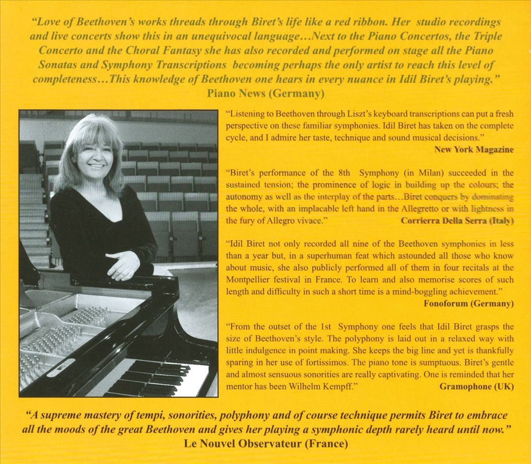 Liszt: Complete Beethoven Symphony Transcriptions cover art