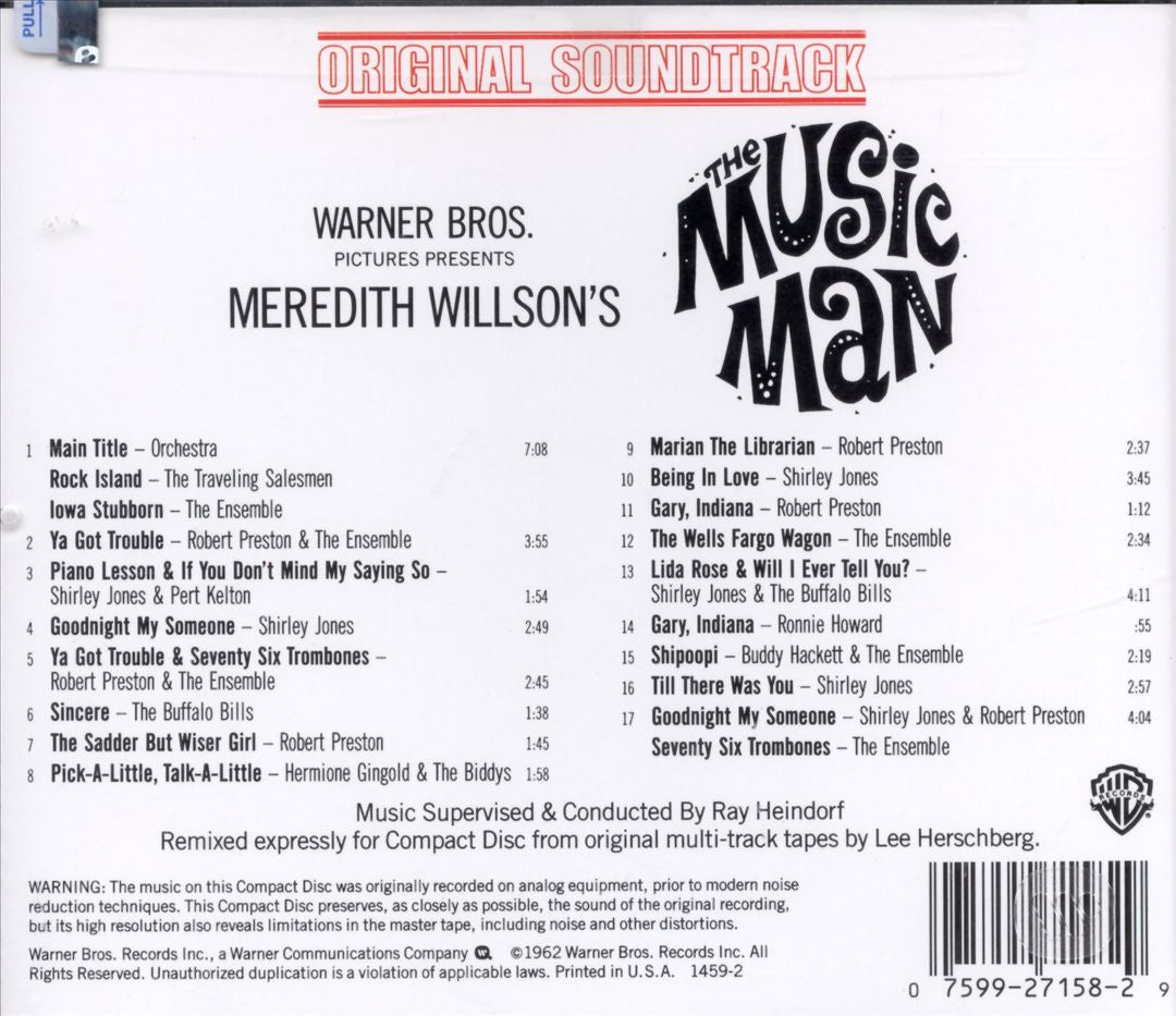 Music Man [Original Soundtrack] cover art