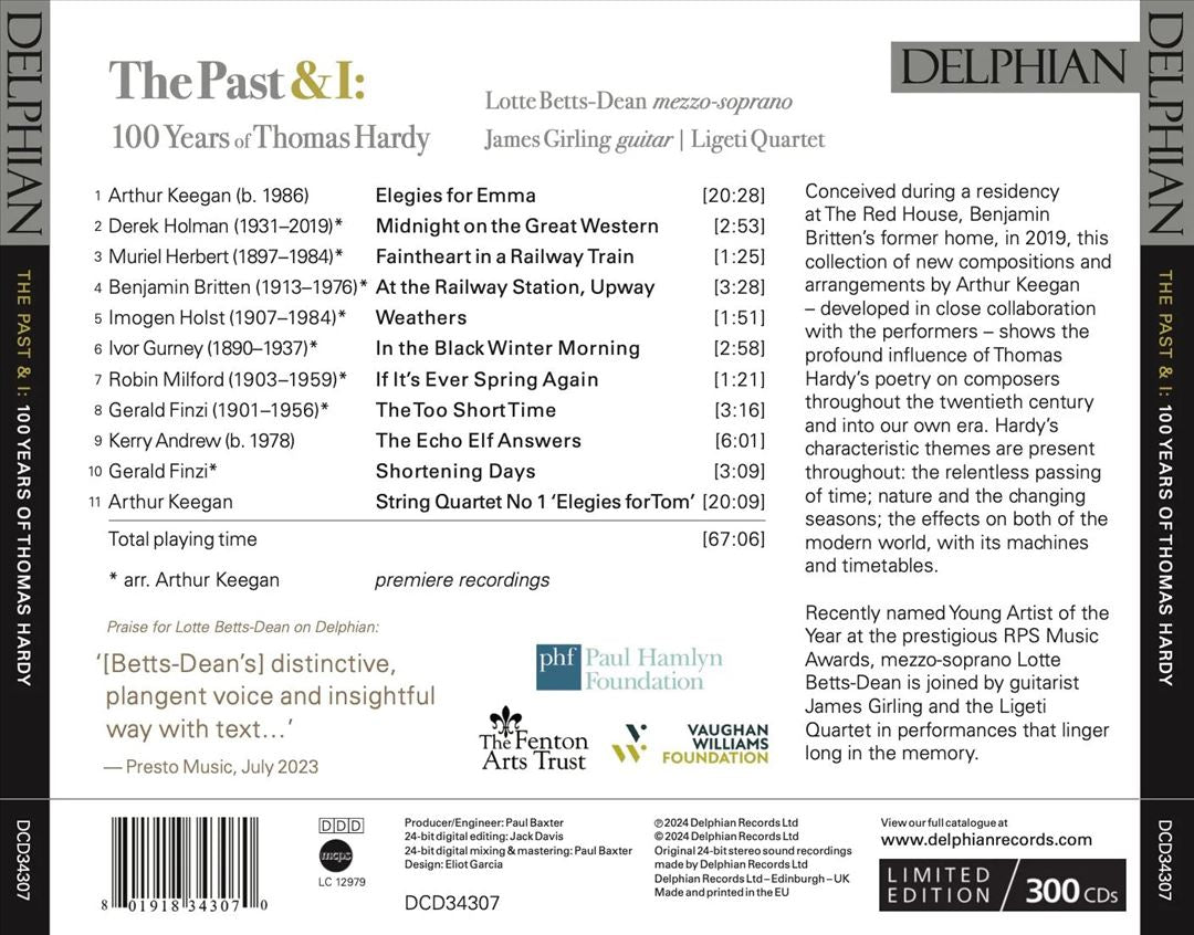 Past & I: 100 Years of Thomas Hardy cover art