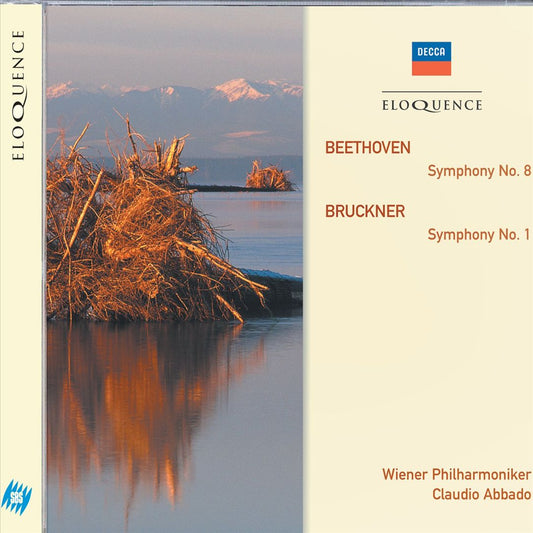 Beethoven: Symphony No. 8; Bruckner: Symphony No. 1 cover art