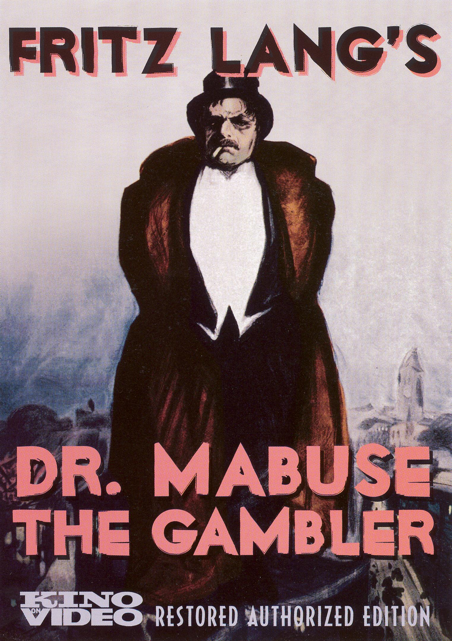 Dr. Mabuse, der Spieler [Restored Authorized Edition] [2 Discs] cover art