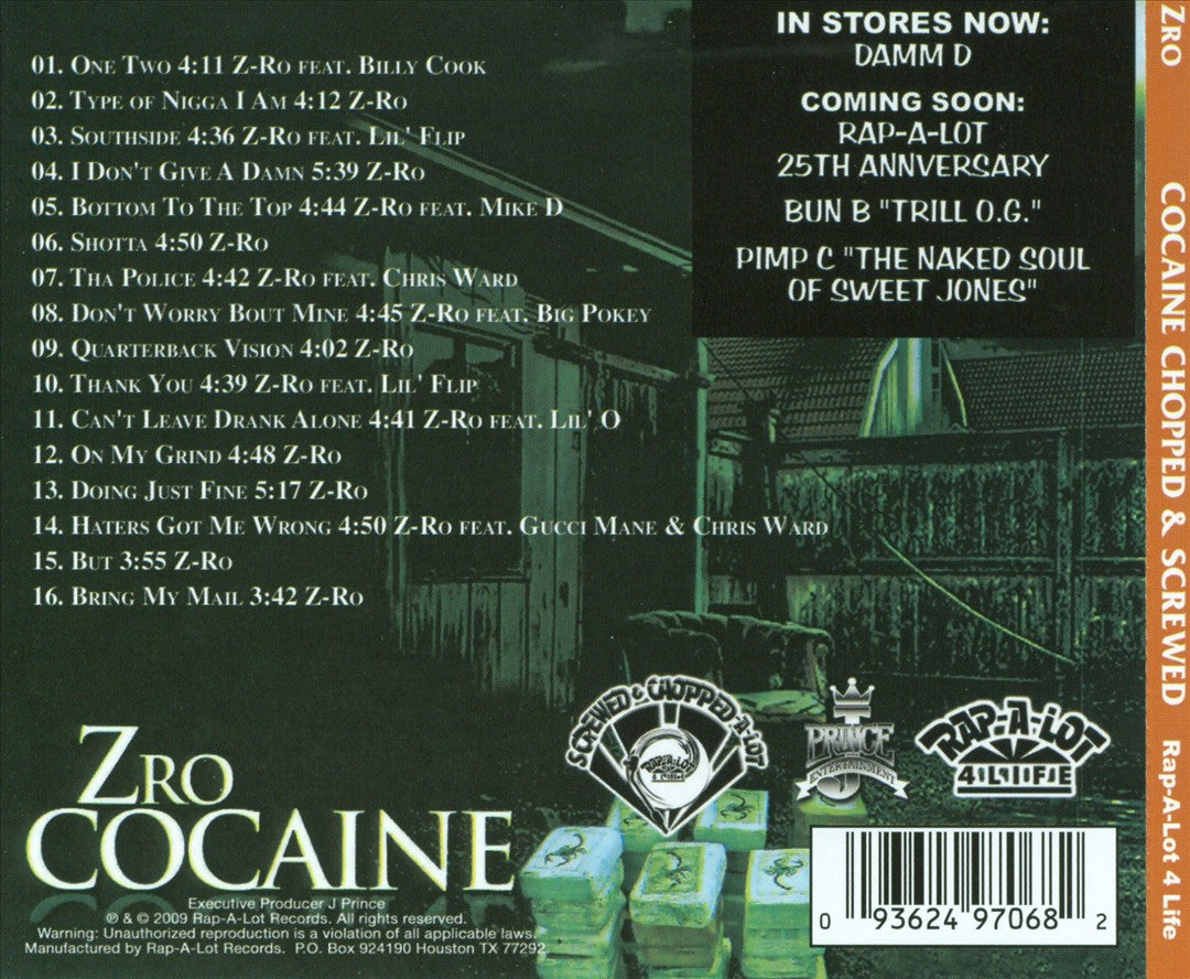 Cocaine [Chopped & Screwed] cover art
