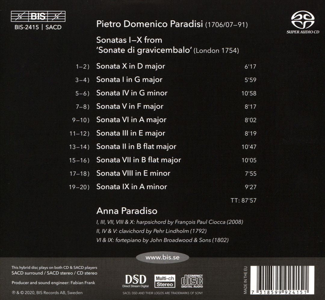 Paradiso Plays Paradisi cover art