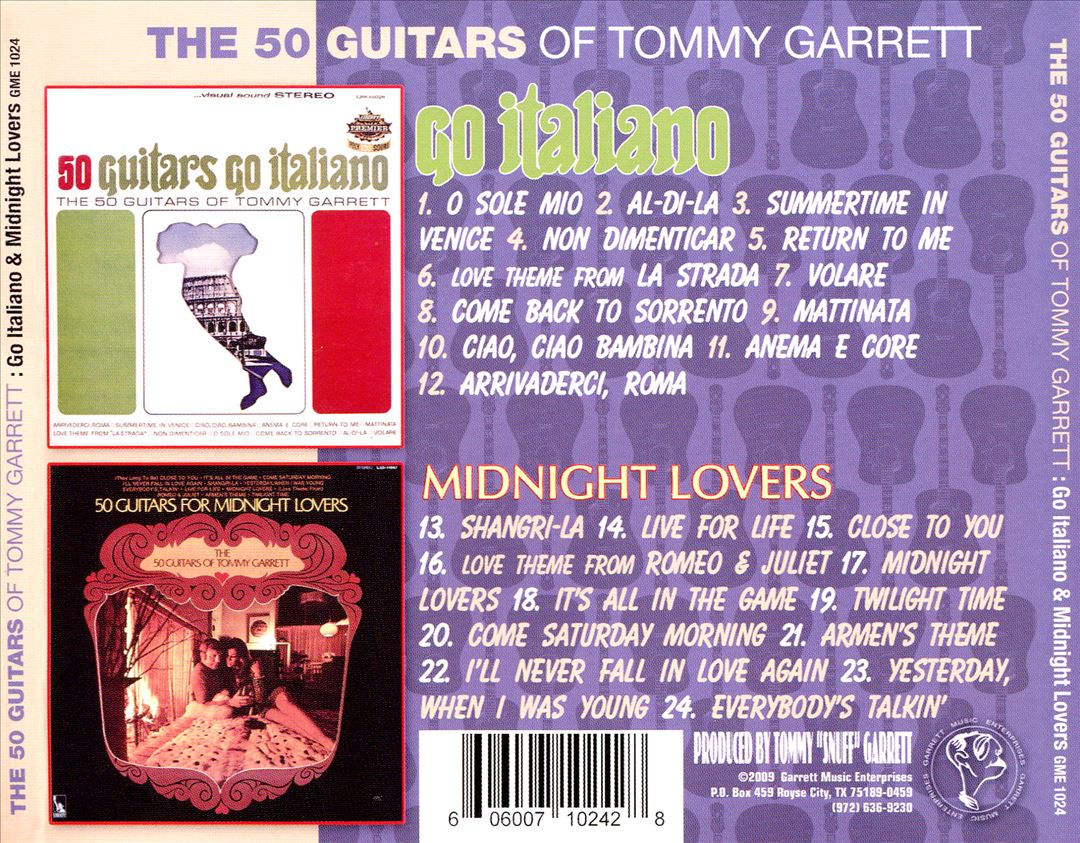 Go Italiano/Midnight Lovers cover art