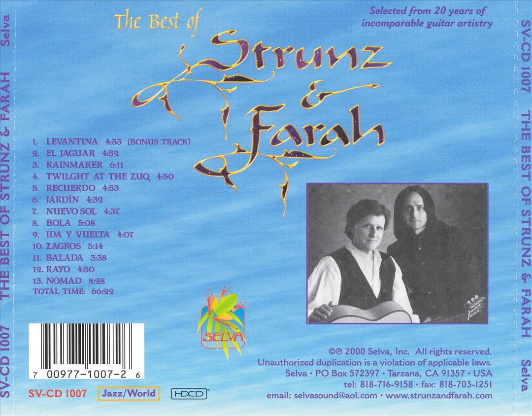 Best of Strunz & Farah cover art