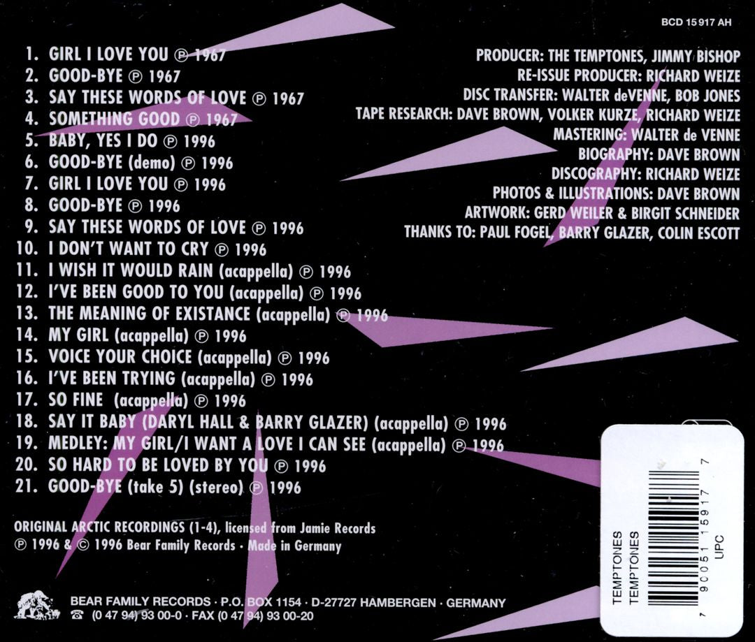 Temptones cover art