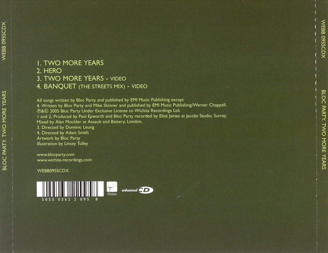 Two More Years cover art