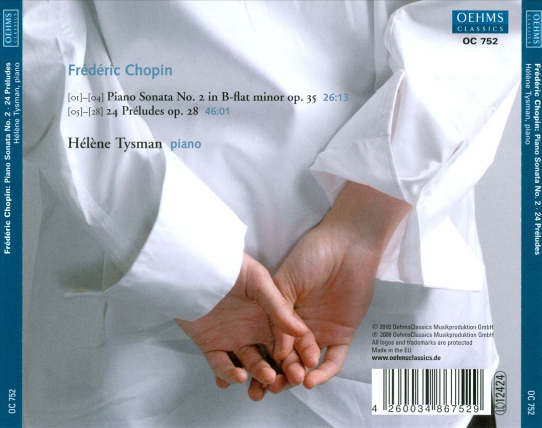 Chopin: Sonata No. 2; 24 Préludes cover art