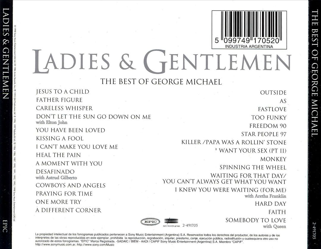 Ladies & Gentlemen: The Best of George Michael cover art