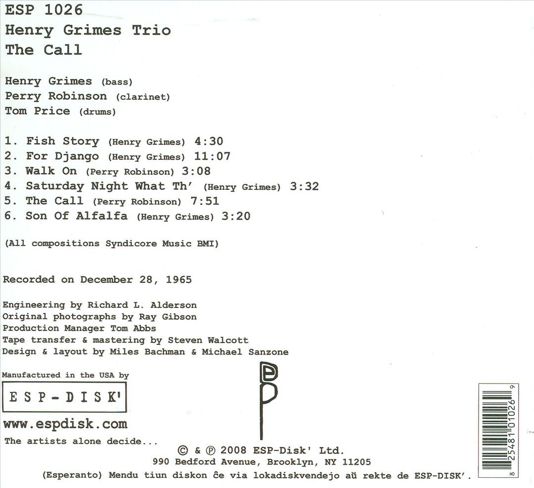 Call cover art