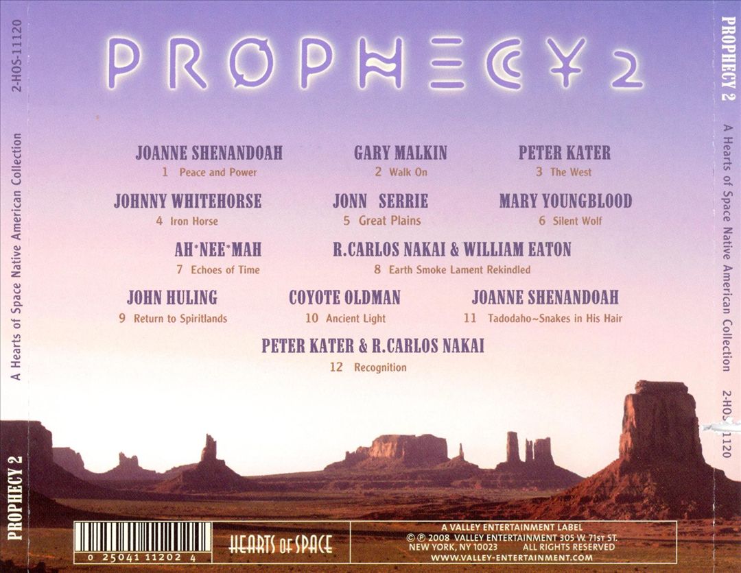Prophecy 2: A Hearts of Space Native American Collection cover art