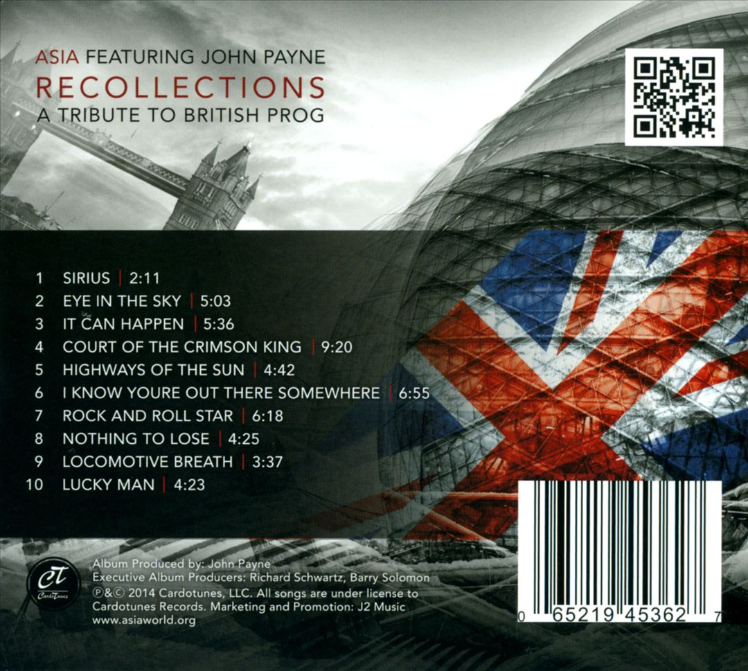 Recollections: A Tribute to British Prog cover art