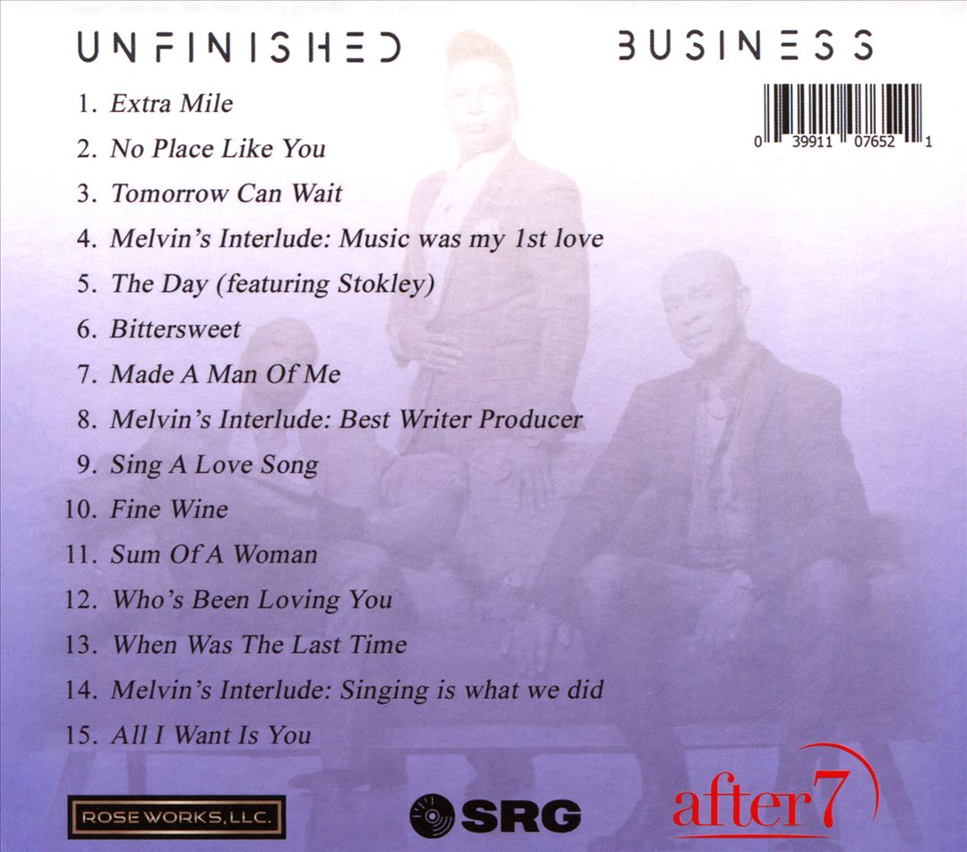 Unfinished Business cover art