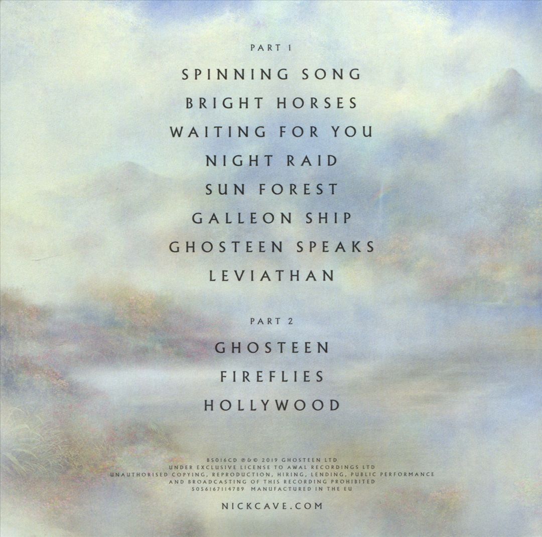 Ghosteen cover art