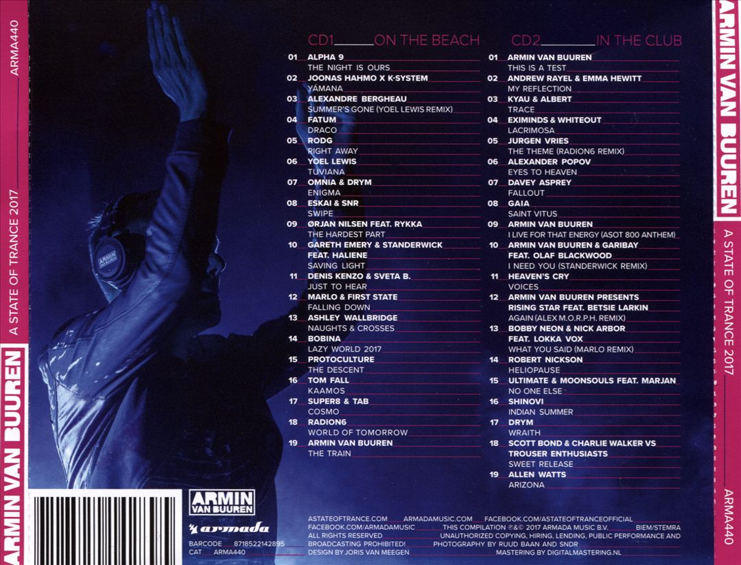State of Trance 2017 cover art