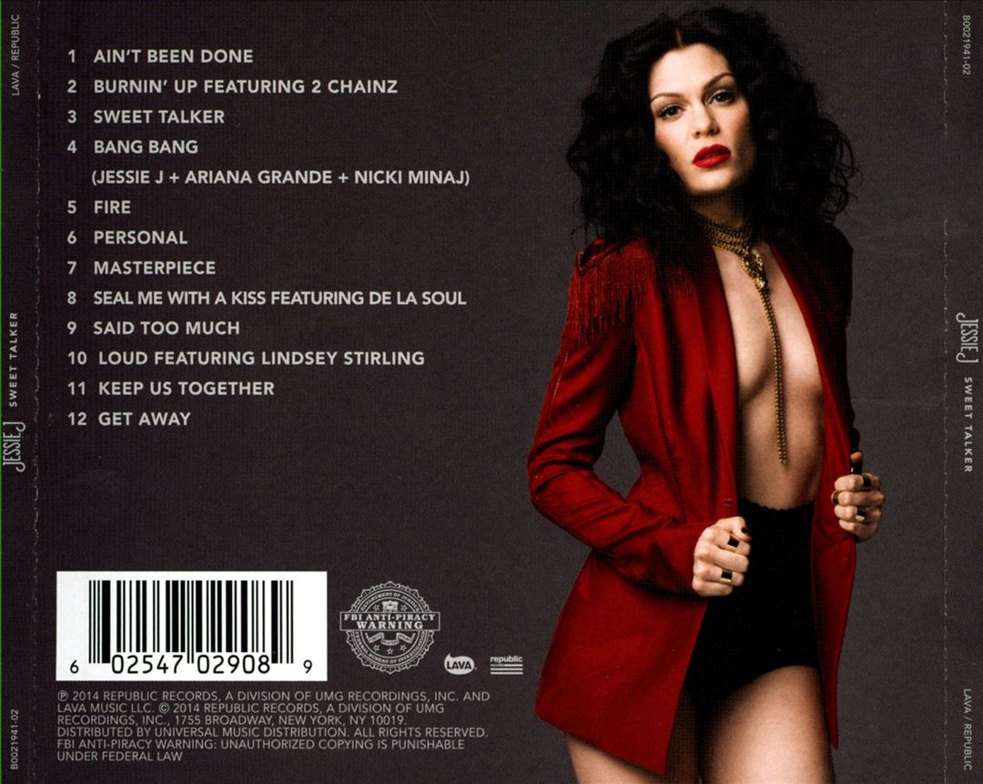 Sweet Talker cover art