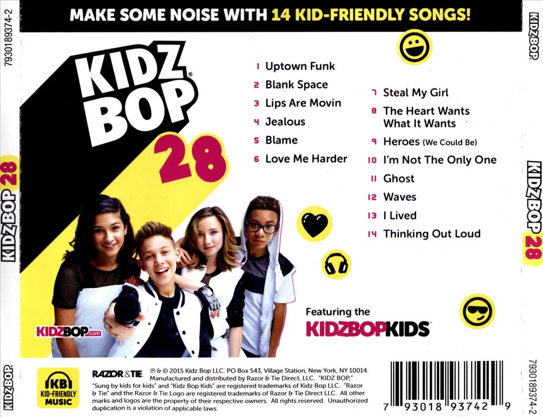 Kidz Bop 28 cover art