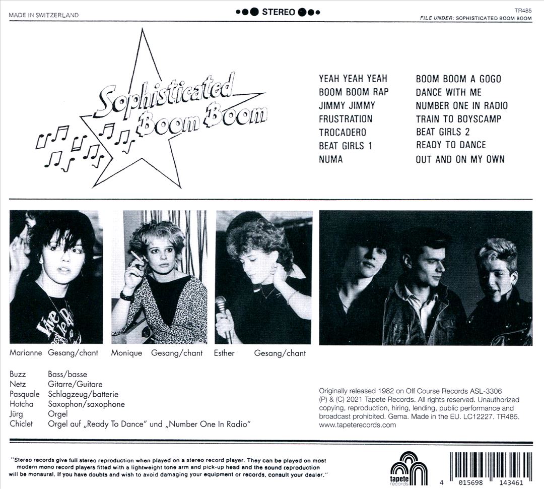 Sophisticated Boom Boom cover art