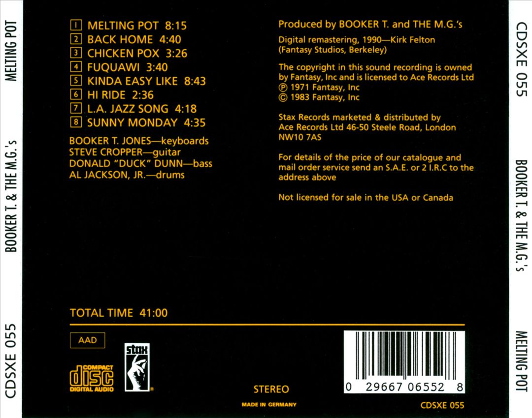 Melting Pot cover art