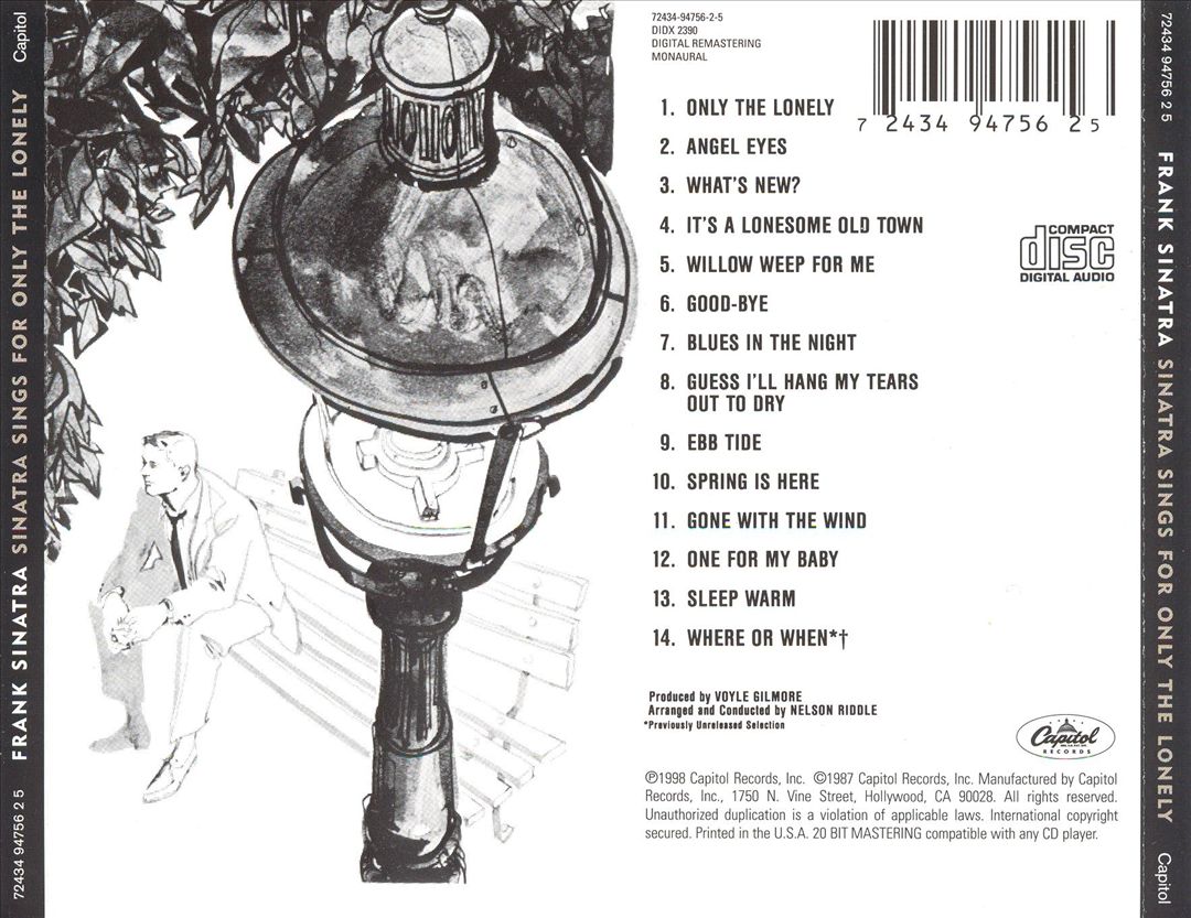 Only the Lonely cover art