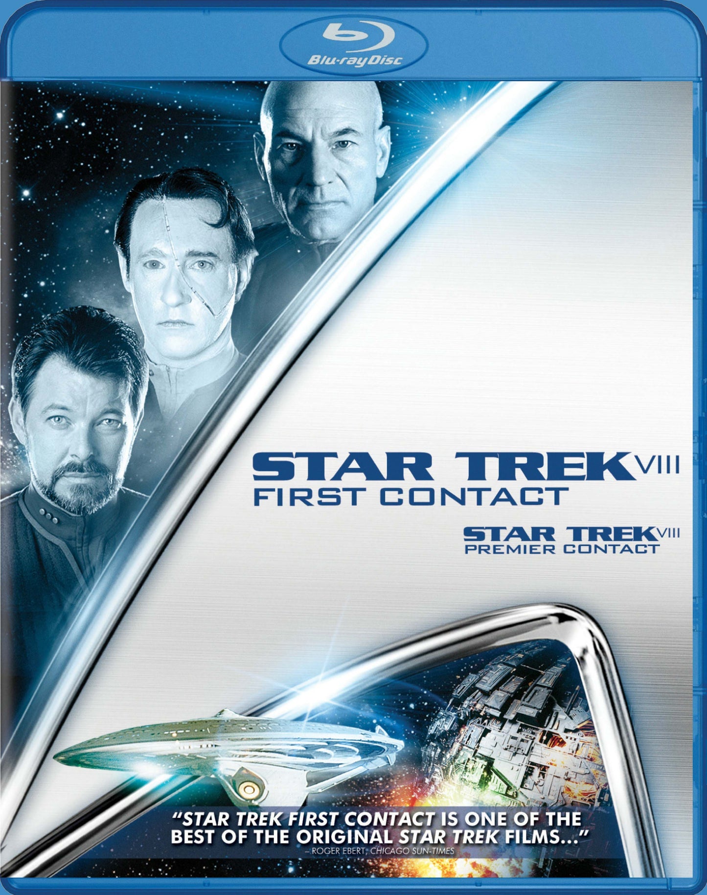 Star Trek: First Contact [French] [Blu-ray] cover art