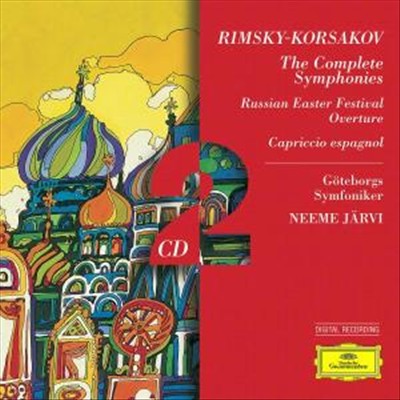 Rimsky-Korsakov: The Complete Symphoines; Russian Easter Festival Overture; Capriccio espagnol cover art