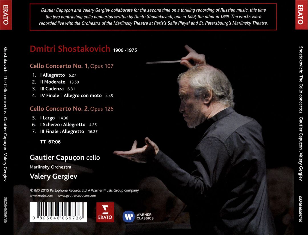 Shostakovich: The Cello Concertos cover art