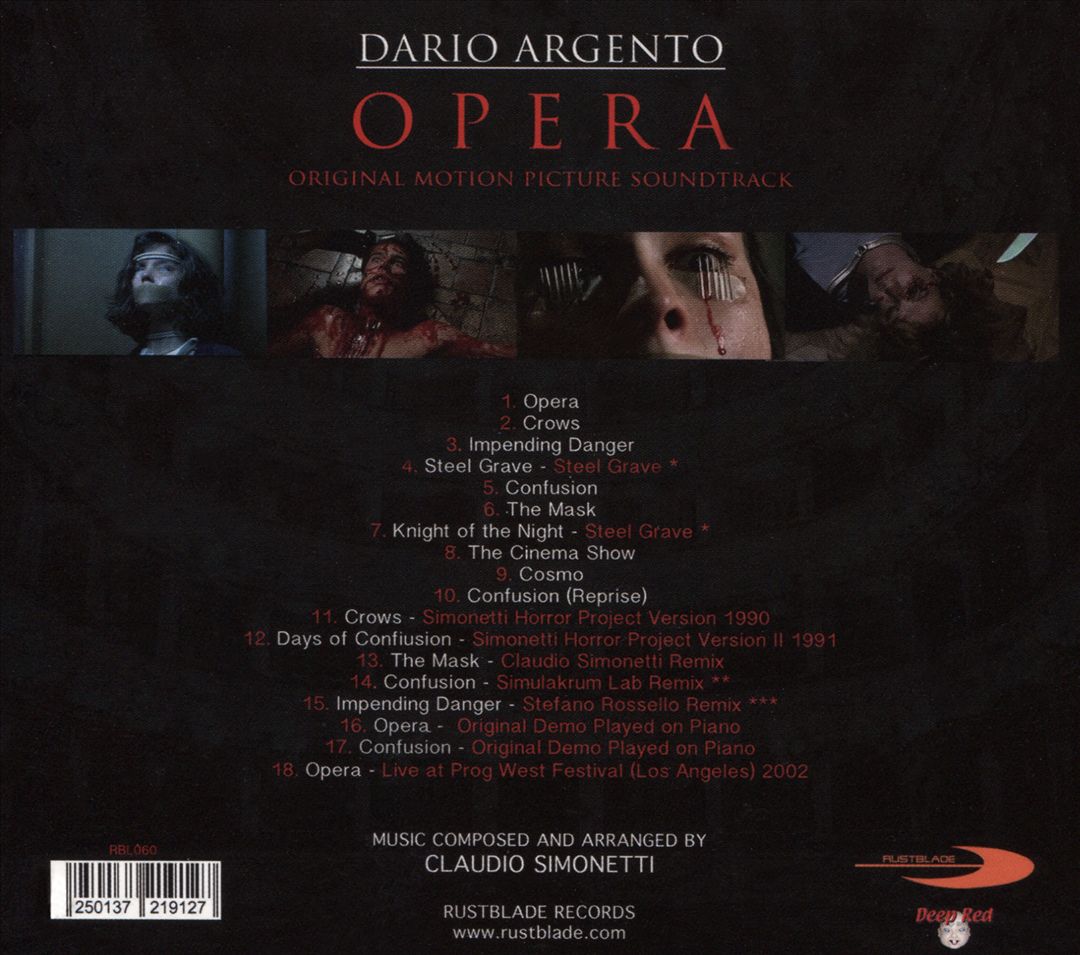 Opera [Original Motion Picture Soundtrack] cover art