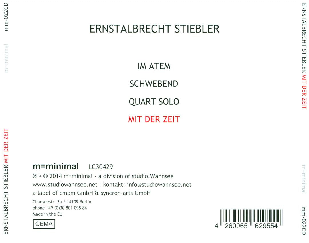 Mit Der Zeit cover art