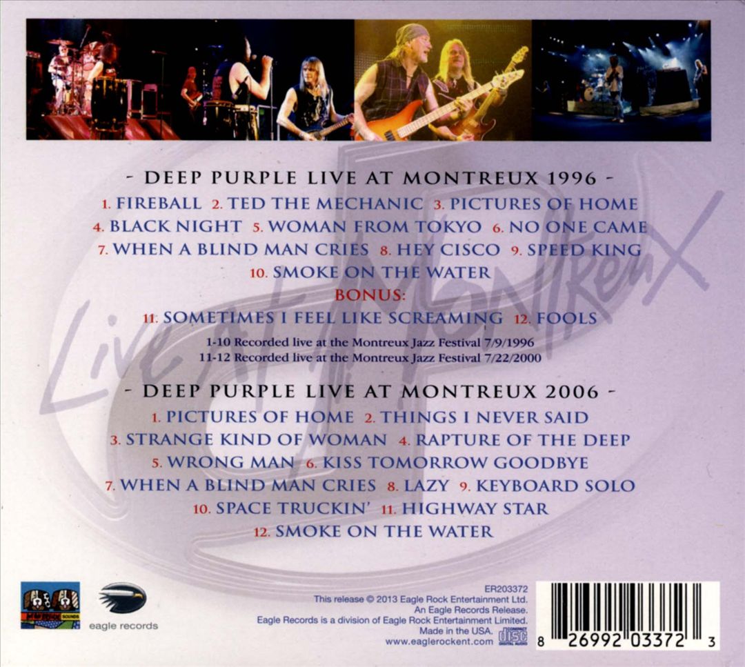 Live at Montreux 1996 & 2006 cover art