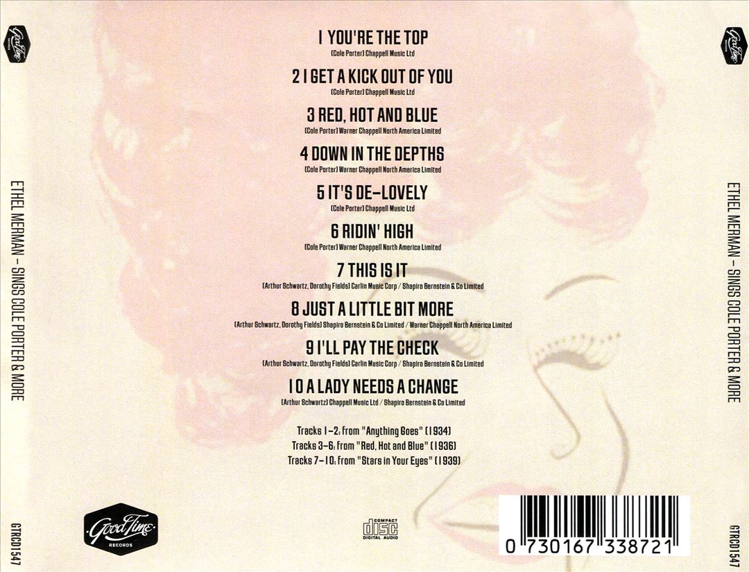 Sings Cole Porter & More cover art