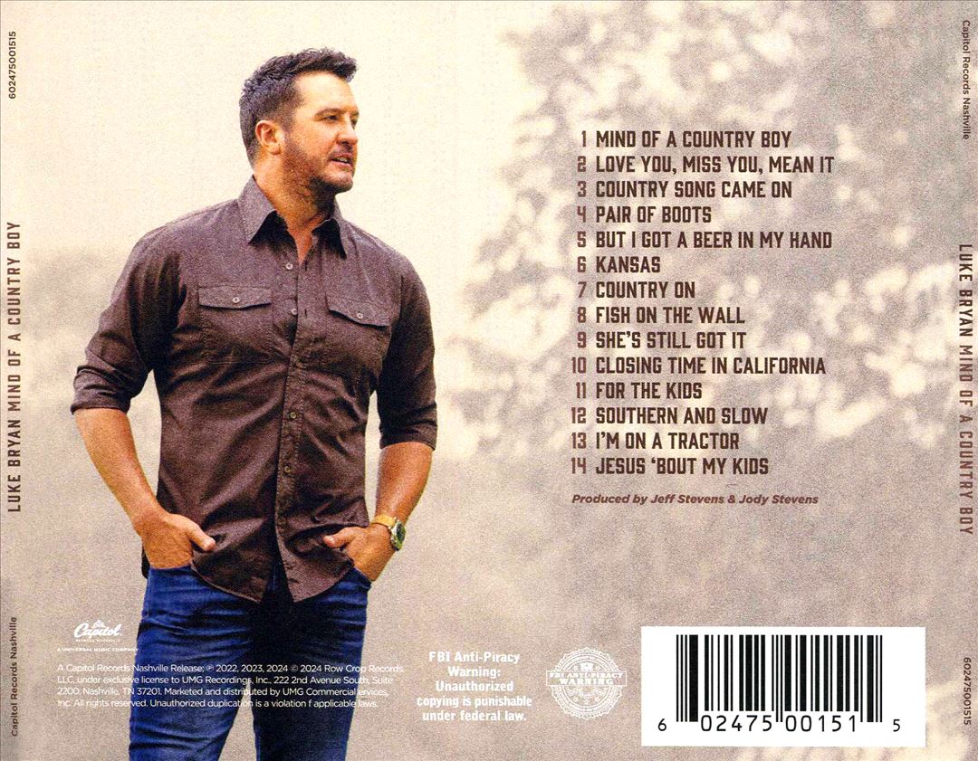 Mind Of A Country Boy cover art