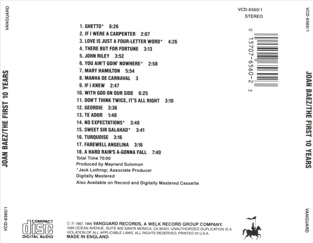 First 10 Years cover art