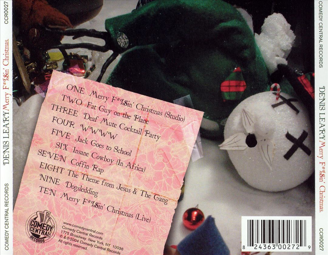 Merry F'N Christmas cover art