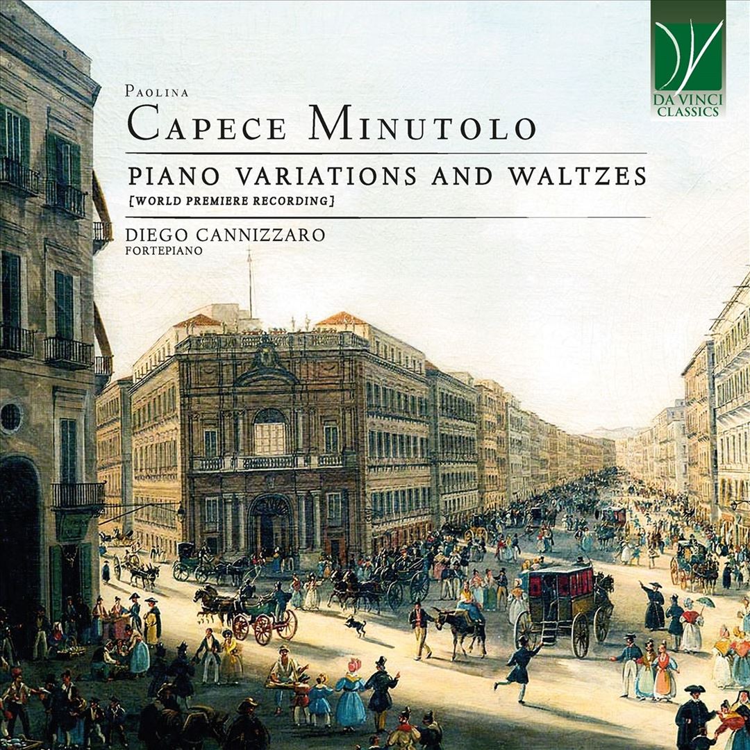 Paolina Capece Minutolo: Piano Variations and Waltzes cover art