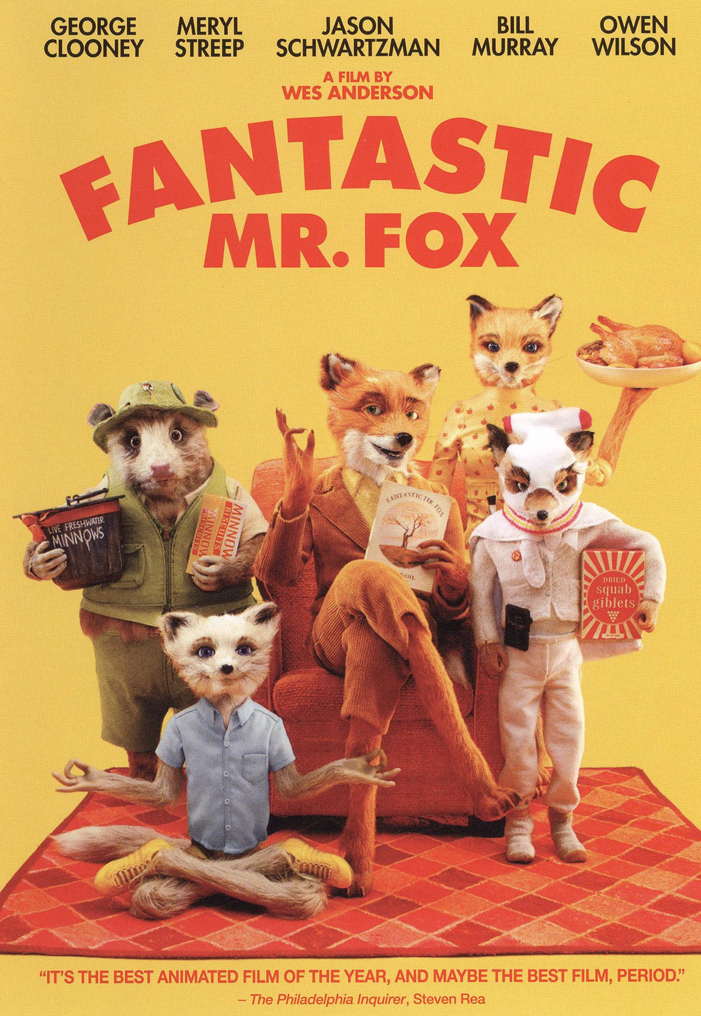 FANTASTIC MR. FOX cover art