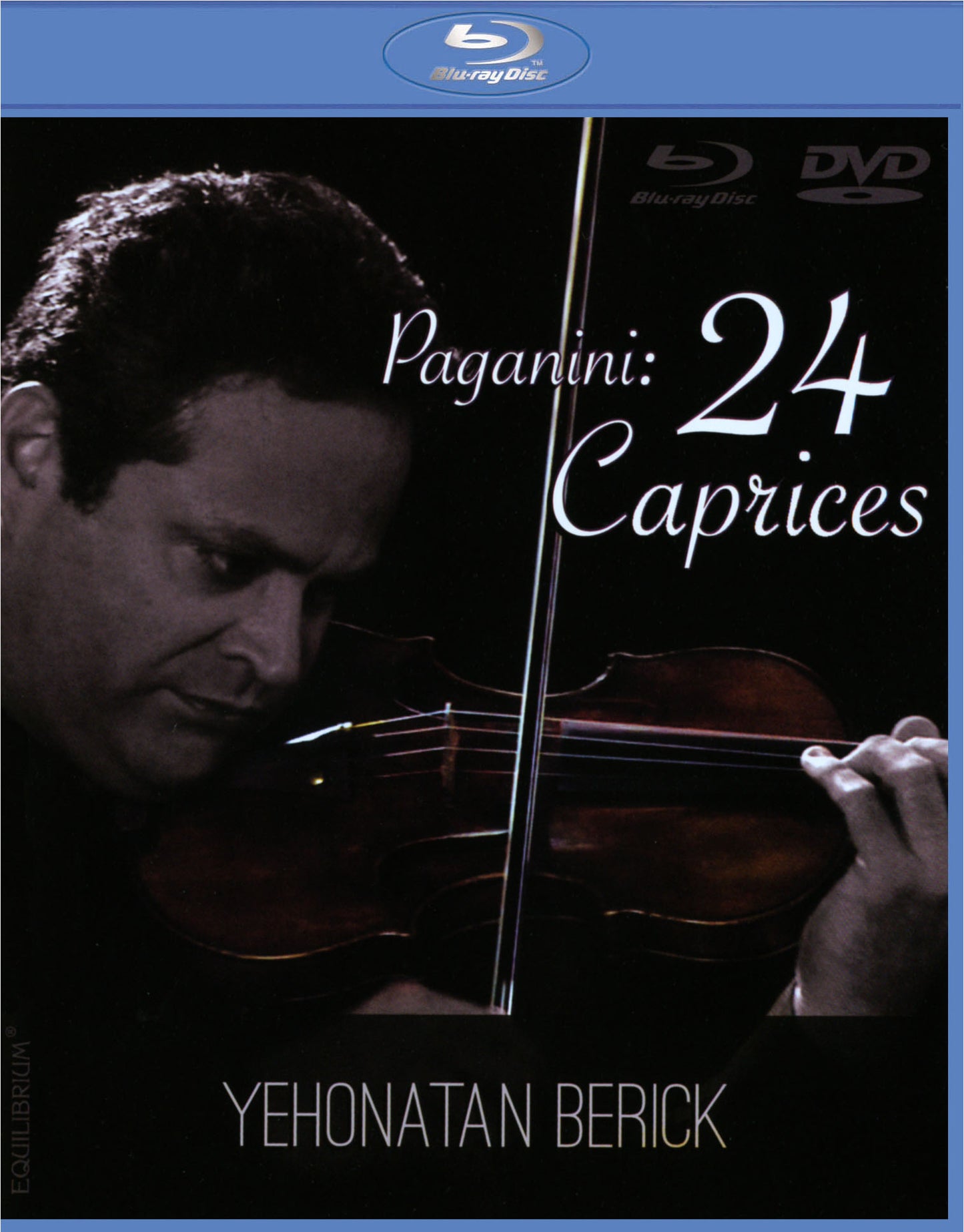 Paganini: 24 Caprices [2 Discs] [Blu-ray/DVD] cover art