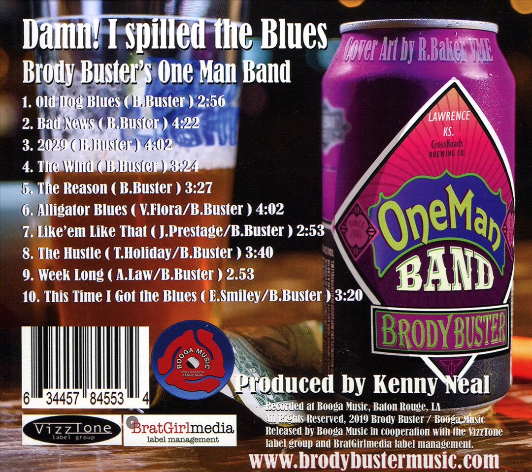 Damn I Spilled the Blues cover art
